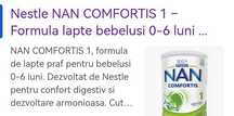 lapte praf de bebe sigilat