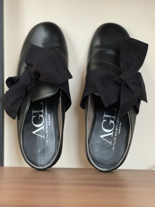 Мюли кожаные Италия