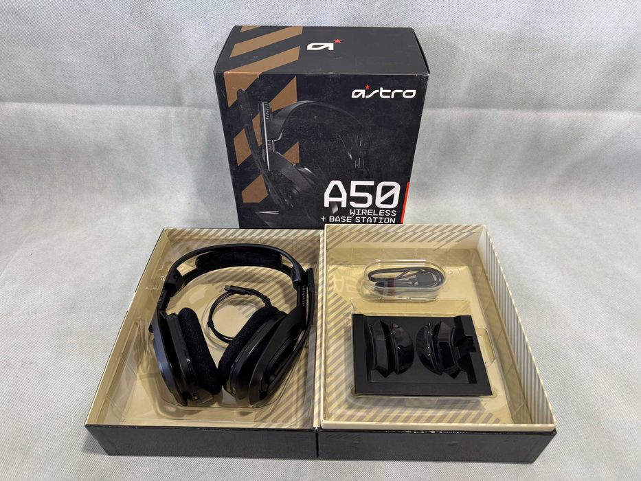 Слушалки - ASTRO Gaming A50 / gold