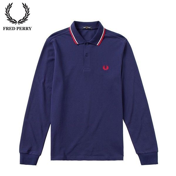 Поло с Длинным Рукавом Fred Perry