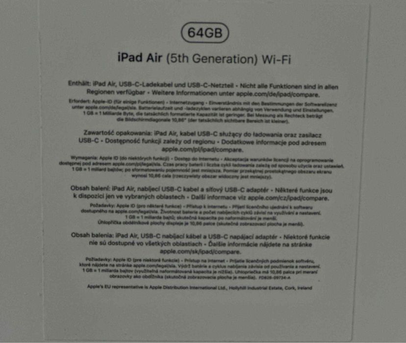 ipad air 5th generation 64gb