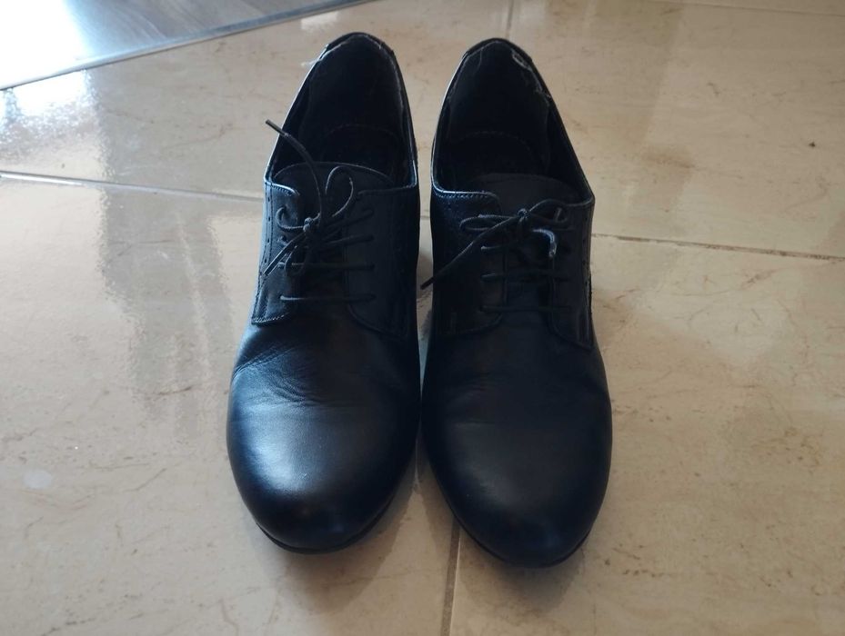 Дамски обувки Мат Стар от естествена кожа