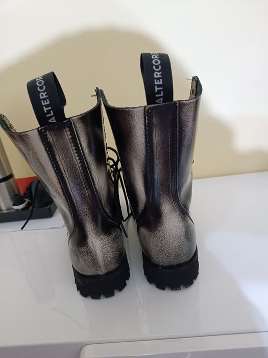 Кубинки Altercore - 351 Lace up boot - Silver coloured 38