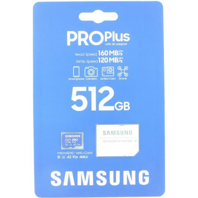 Card micro sd Samsung 512gb