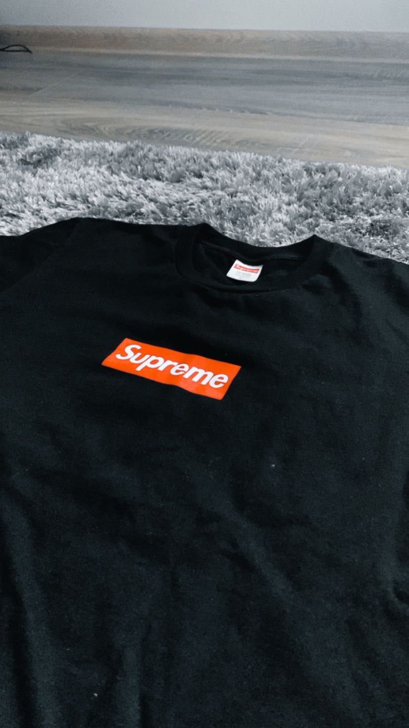 “SUPREME 20th anniversary box logo tee (black)