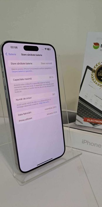 (AG41) Iphone 15 Pro Max 1Tb 92% B4848-Certificat de garantie 2 ani