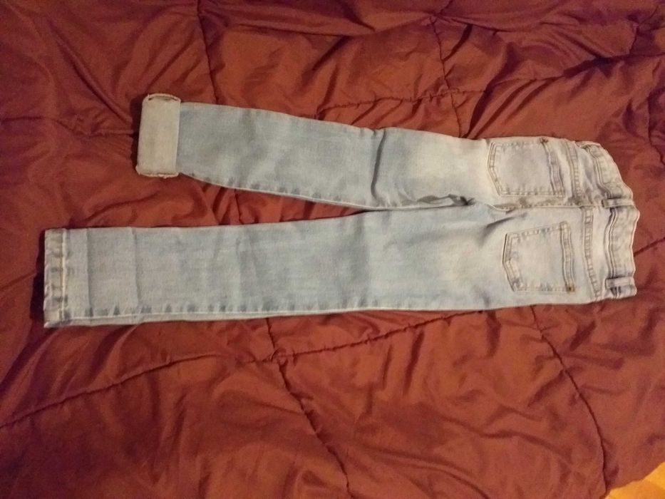 Blugi slim fetite 122 Rezerved albastru nou fara eticheta