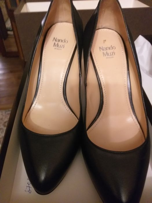 Туфли черные  кожаные Италия 38 размер