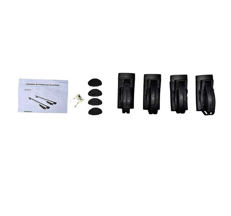 Set Bare portbagaj transversale universale din aluminiu 130cm