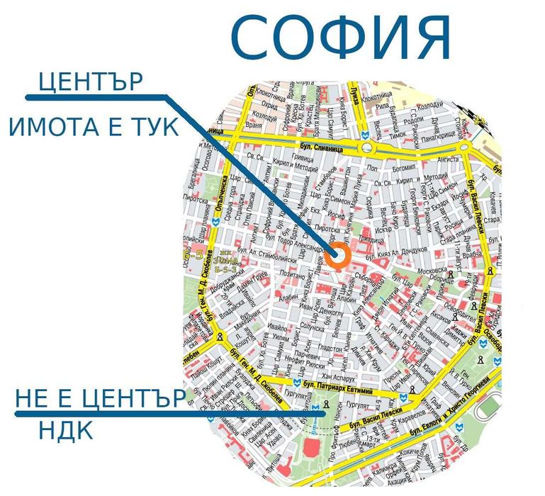 ТОП ИМОТ В СЪРЦЕТО НА СОФИЯ – 70 кв.м тухлен апартамент + таван и мазе
