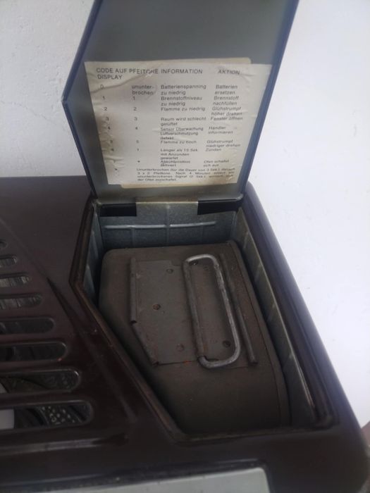 Отоплителна печка натечна ГАЗ, течен парафин, керосин 
За отопление на