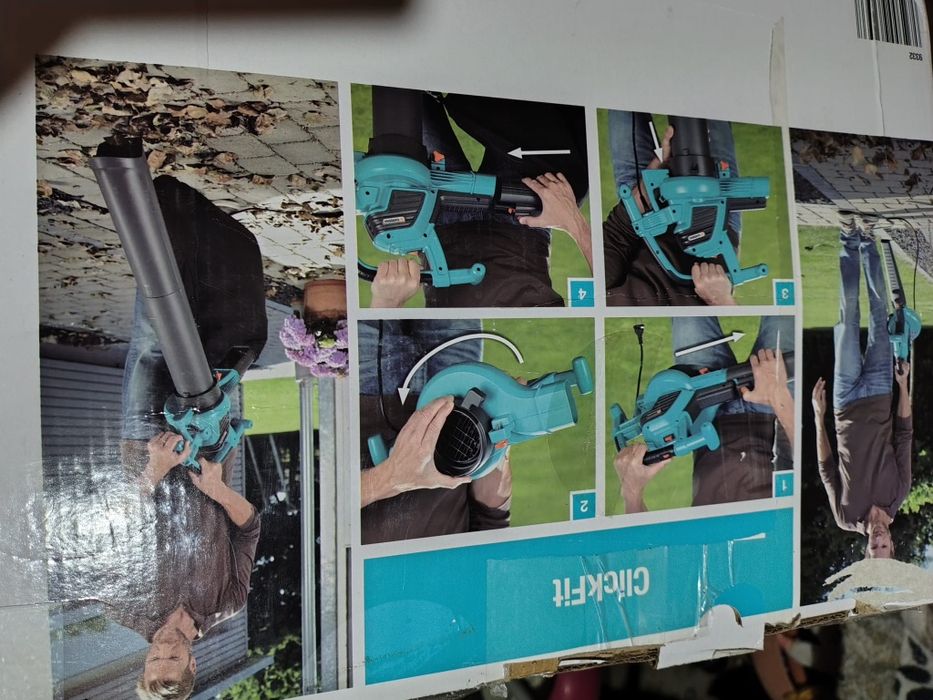 Suflanta și Aspirator cu Tocător Gardena