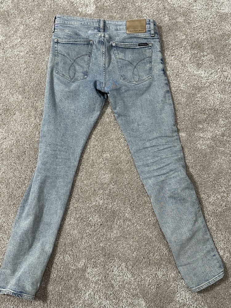 Calvin Klein - светлосини дънки - skinny - 30/31 номер