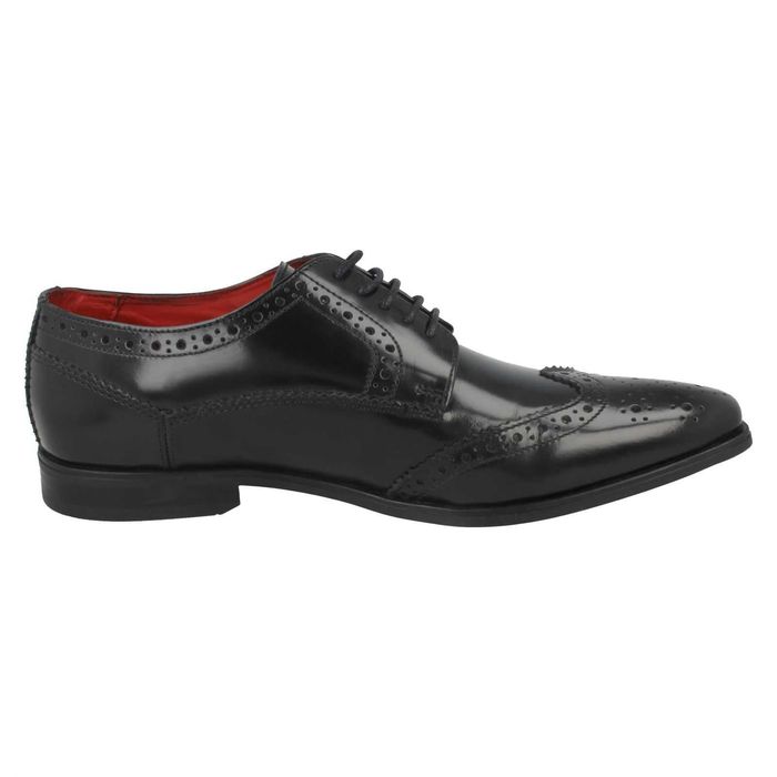 Pantofi piele - Base London - Harold - Hi Shine Brogue - 44.5 (UK 10)