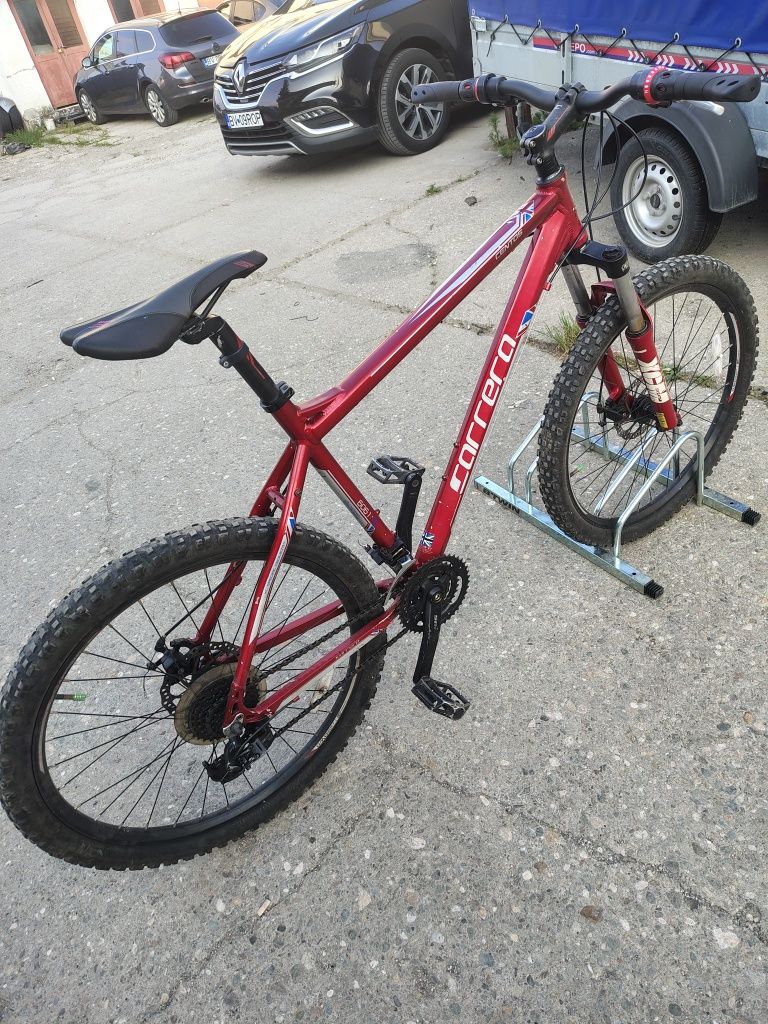 Bicicleta Carrera Centos roti 26 x 2.35 cadru aluminiu.