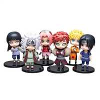 Set  6 Figurine Naruto Anime