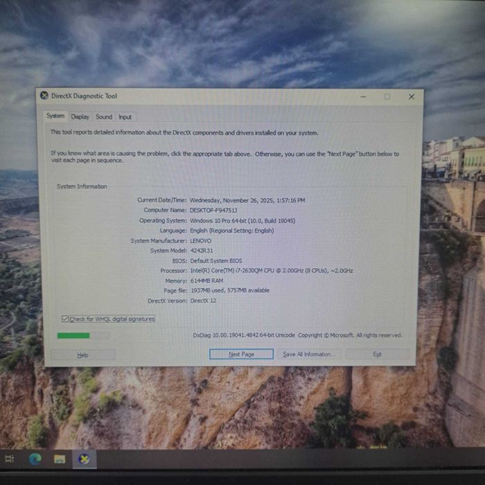 Lenovo Thinkpad T520