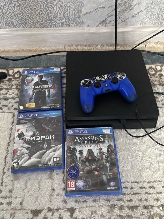 Продам PS 4 в хорошем состоянии с дисками