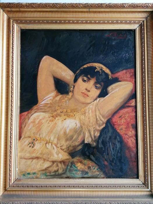 Tablou semnat indescifrabil