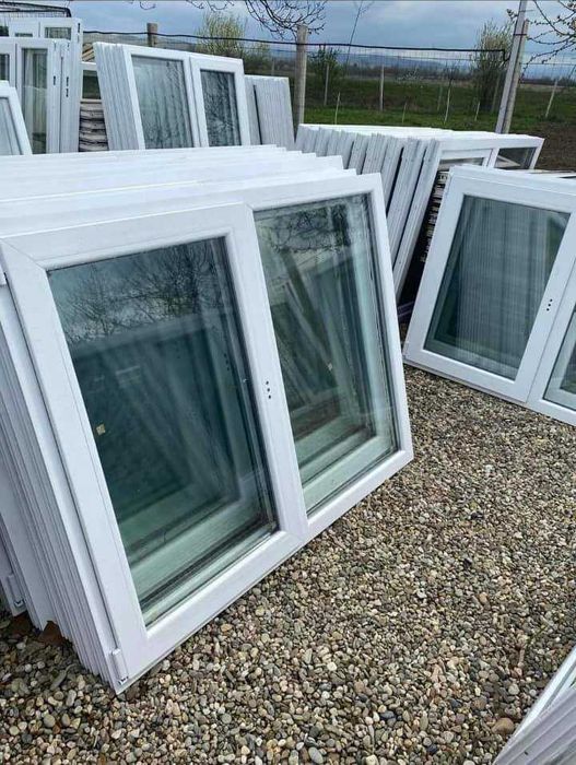 ferestre termopan 2 canate noi de la 600 lei