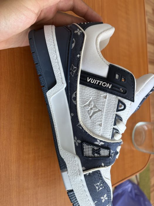Vand louis vuitton trainers LV albastrii