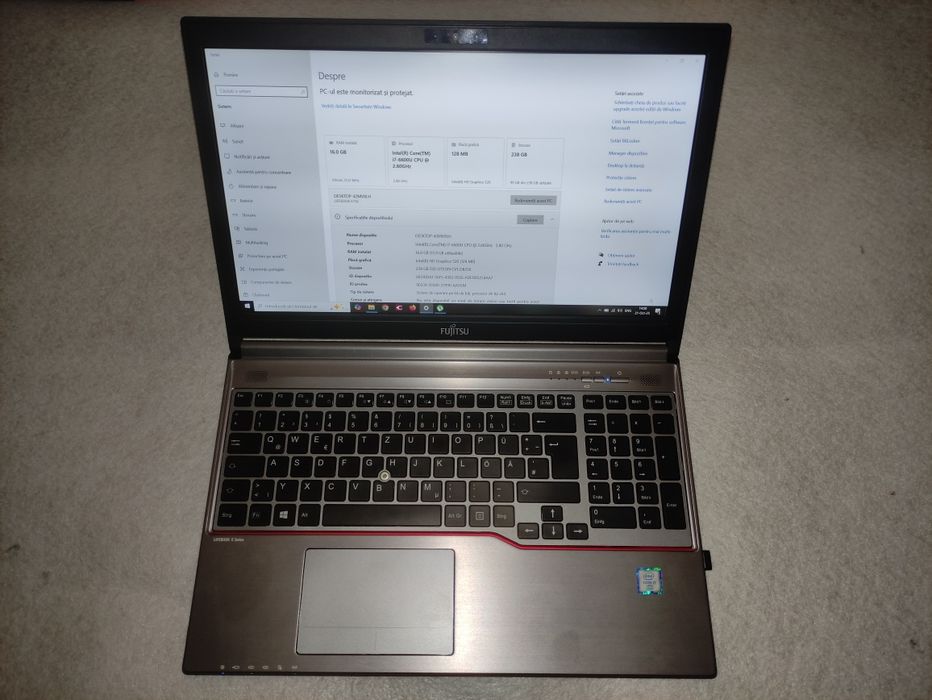 Laptop Fujitsu Lifebook E Series