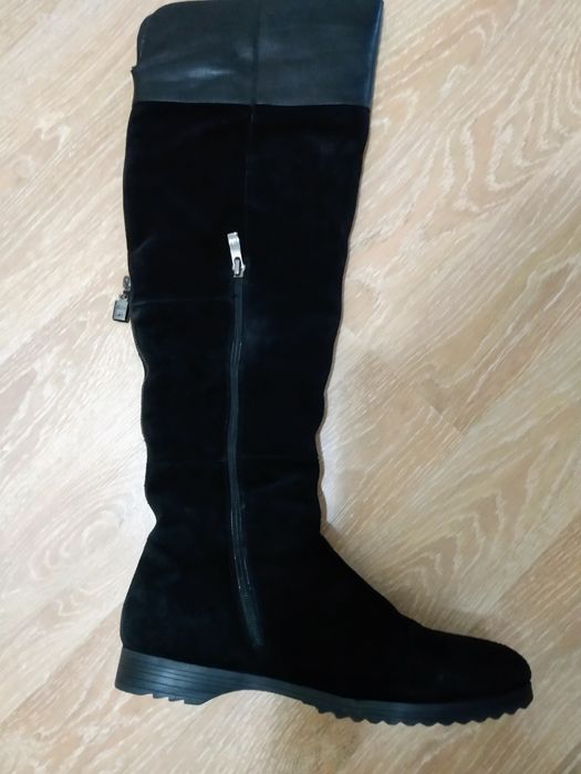 Сапоги  зимние ботфорты ,р.37.