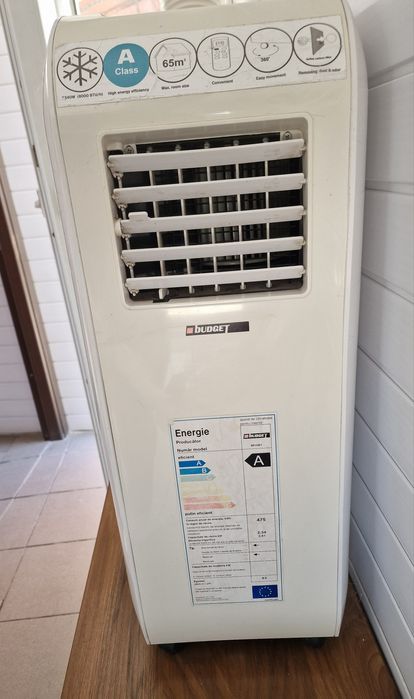 Aer condiționat mobil Budget – 8000 BTU, clasa A, pentru până la 65 m²