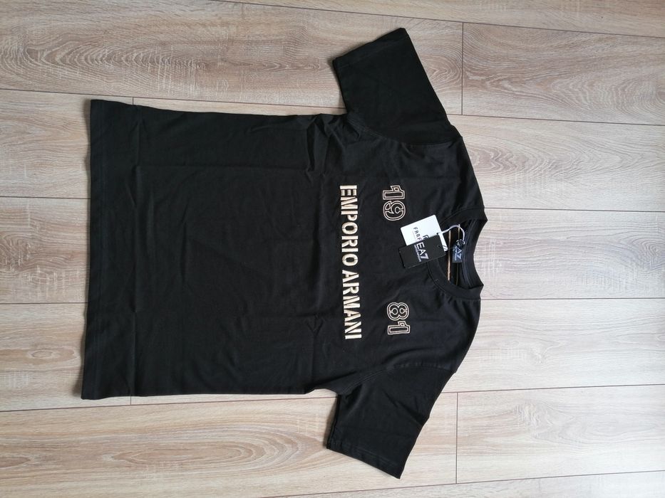 Emporio Armani мъжка тениска в черен цвят S 2XL