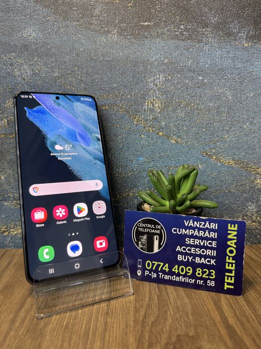 Samsung Galaxy S21/128Gb/Garantie 2Ani Centrul de Telefoane/Rate