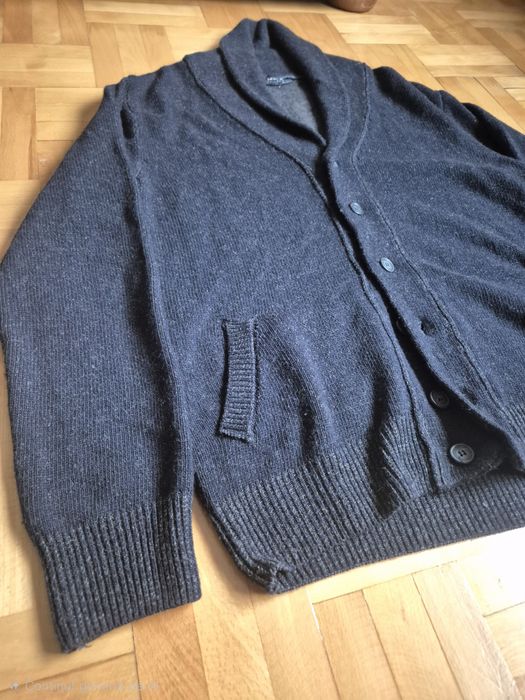 Cardigan Angelico de lux, Lână, Cașmir 5%, Made in Italy, Bărbați - XL