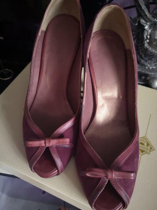 Pantofi dama piele întoarsă