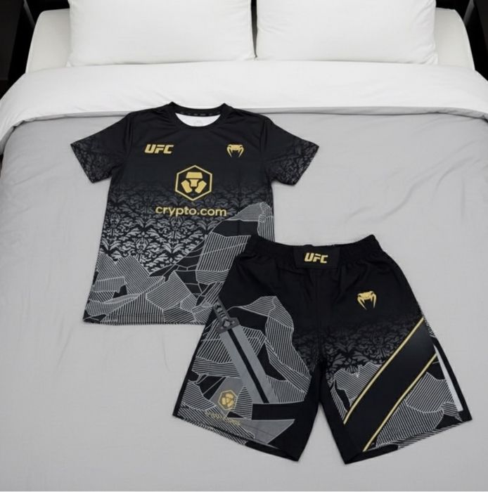 SET UFC MMA negru-auriu Original
