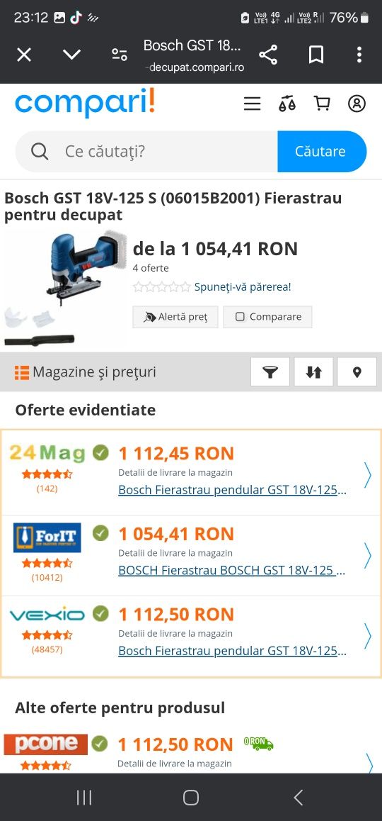 Fierăstrău Pendular Bosch Profesional
