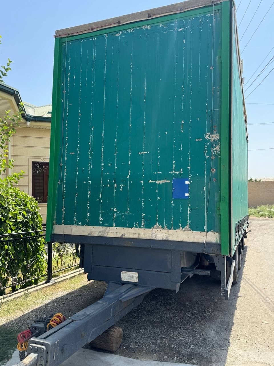 MAN TGX 26.460 EURO 6 паравоз + самро прицеп Сотилади