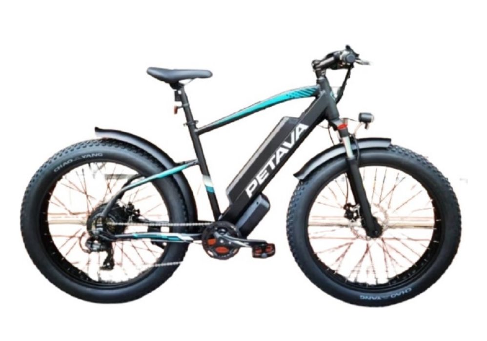 Электровелосипед Petava FATBIKE 26 дюйм 2024 21 дюйм черный