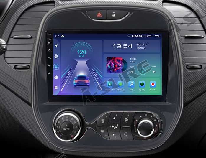 Мултимедия Двоен дин за Renault Captur Навигация плеър Android Рено