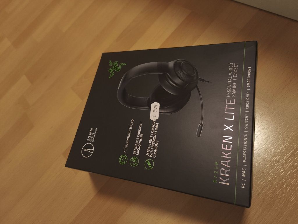 СЛУШАЛКИ Razer Kraken X Lite