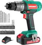 Autofiletanta HYCHIKA Baterie 18V, Burghiu impact 45 - 27accesorii