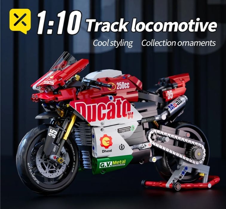 Конструктор лего мотоцикл Ducati