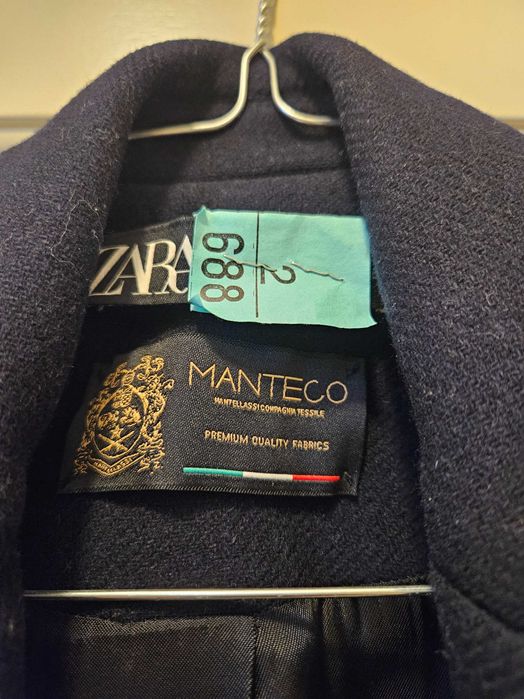 Palton Zara lana Manteco Premium
