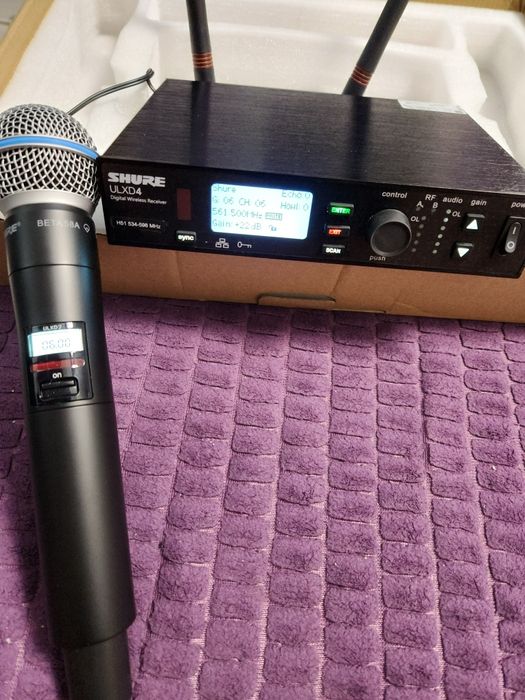 Shure ulxd 24 copie 1:1 efecte