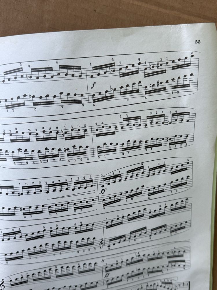 Czerny. Etudes de Mécanisme. Op. 849