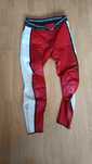 Pantaloni moto piele.