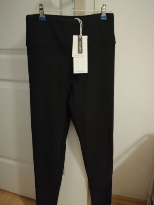 Pantalon marimea S elastic gen colanti grosi negri