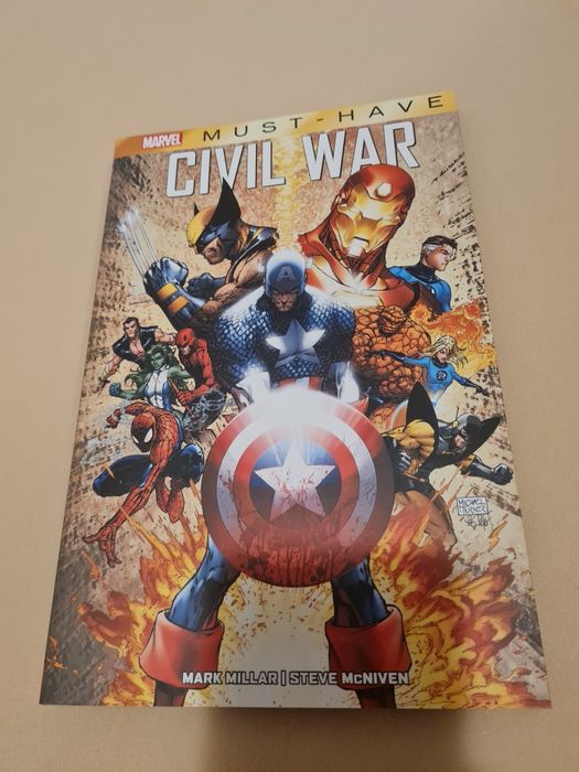 Marvel Civil War comic book / banda desenata