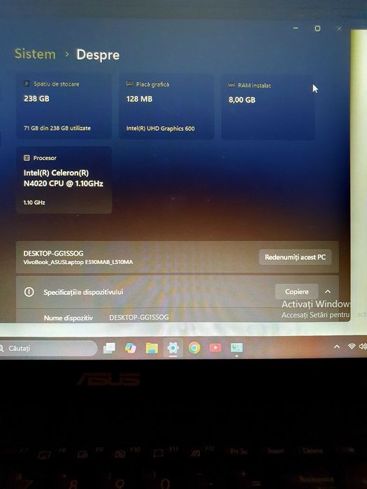 Laptop Asus  E510