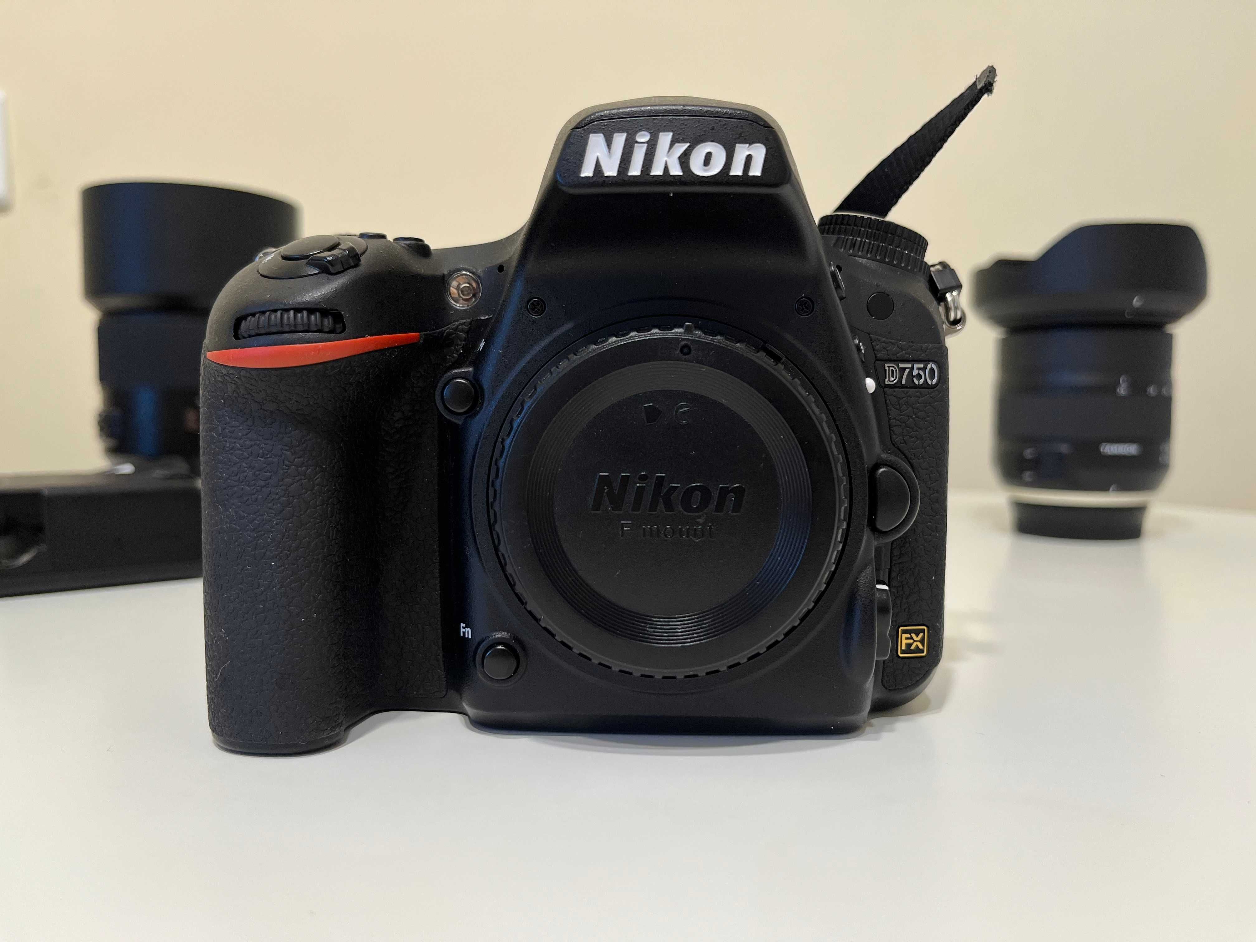 Nikon D750 Body (+объективы)