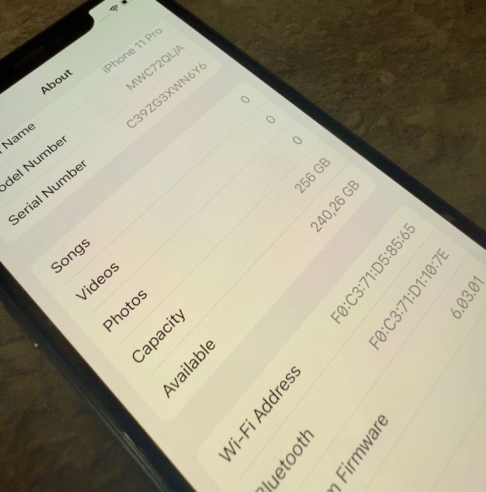 **ATS GSM**iPhone 11 Pro 256Gb Graphite / Baterie89% / Garantie
