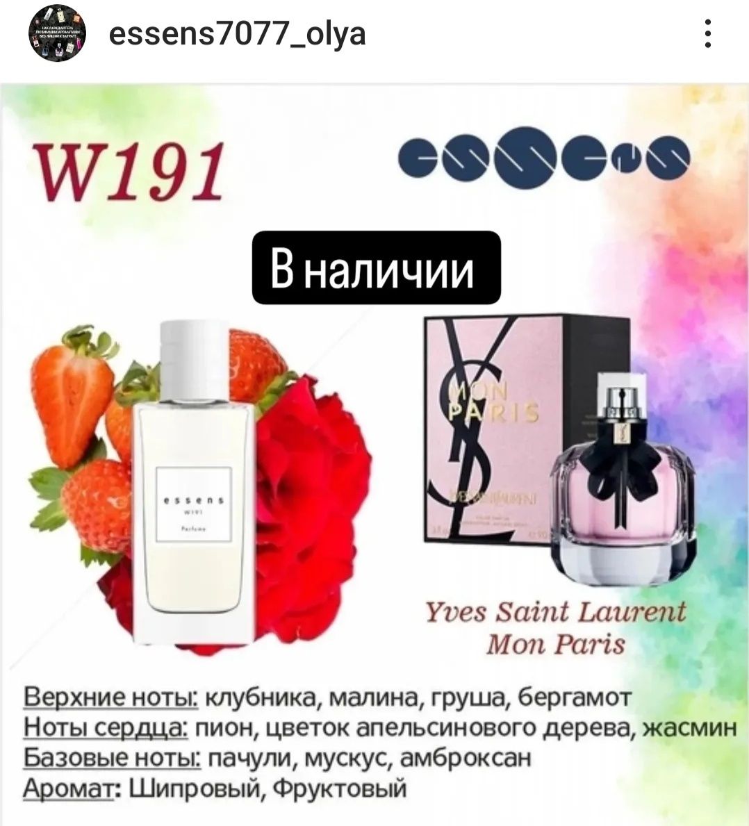Духи ив Роше ессенс
